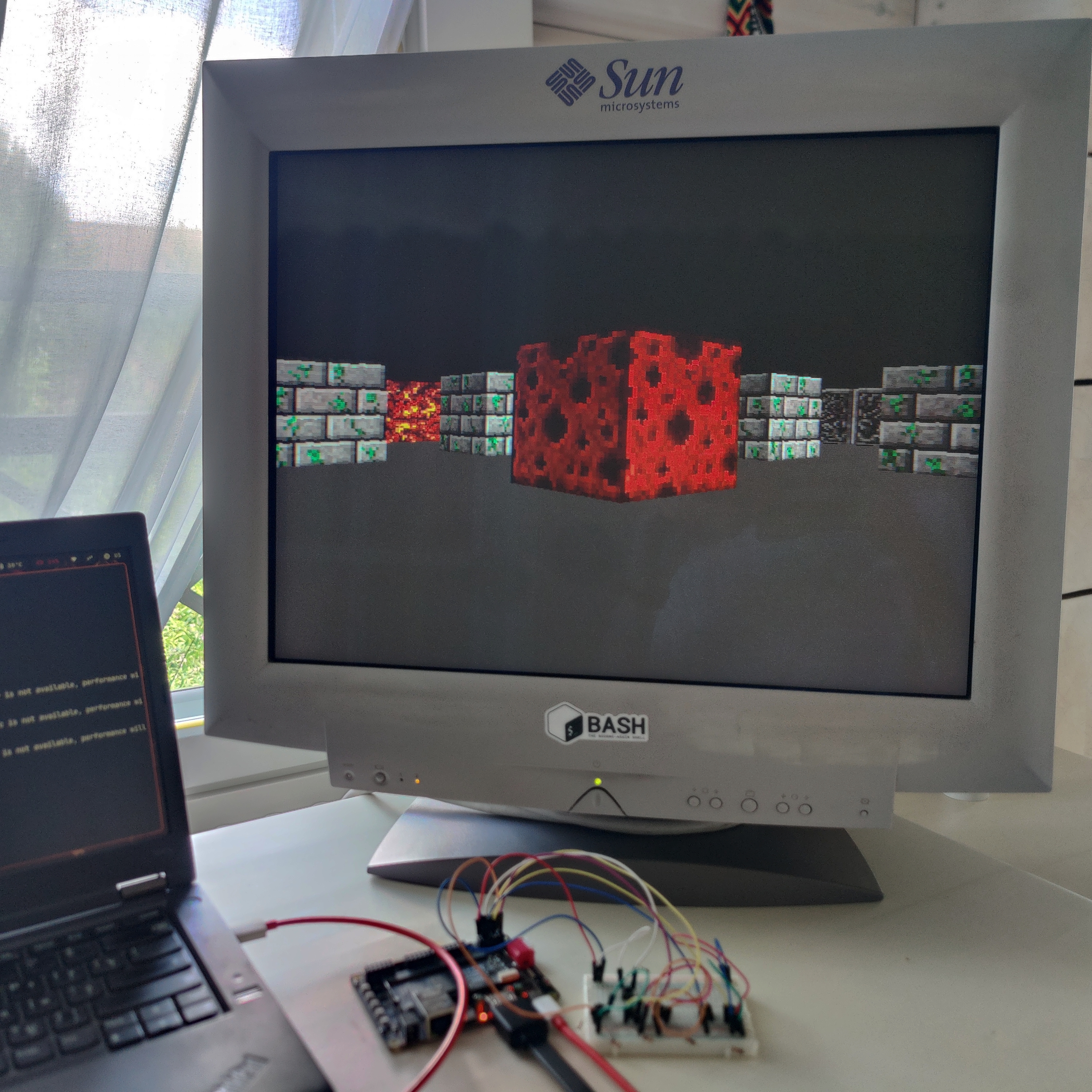 raycasting-monitor